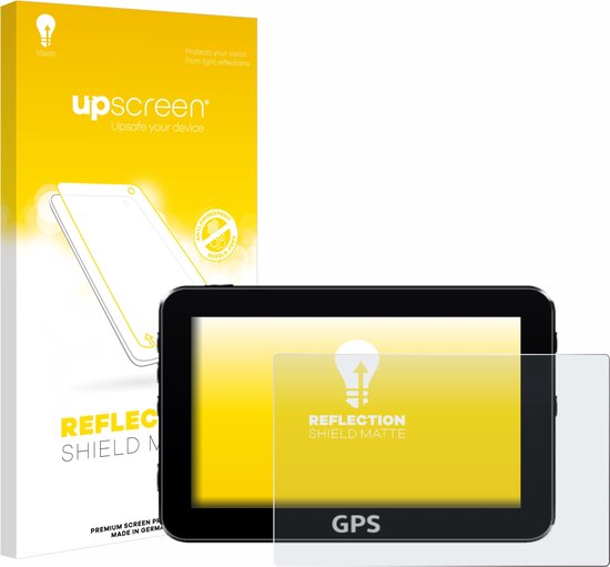 upscreen - Protecteur d'écran pour Navigation et GPS avec écran de 7 pouces [154,8 mm x 87 mm, 16:9] - Film Film de protection antireflet mat