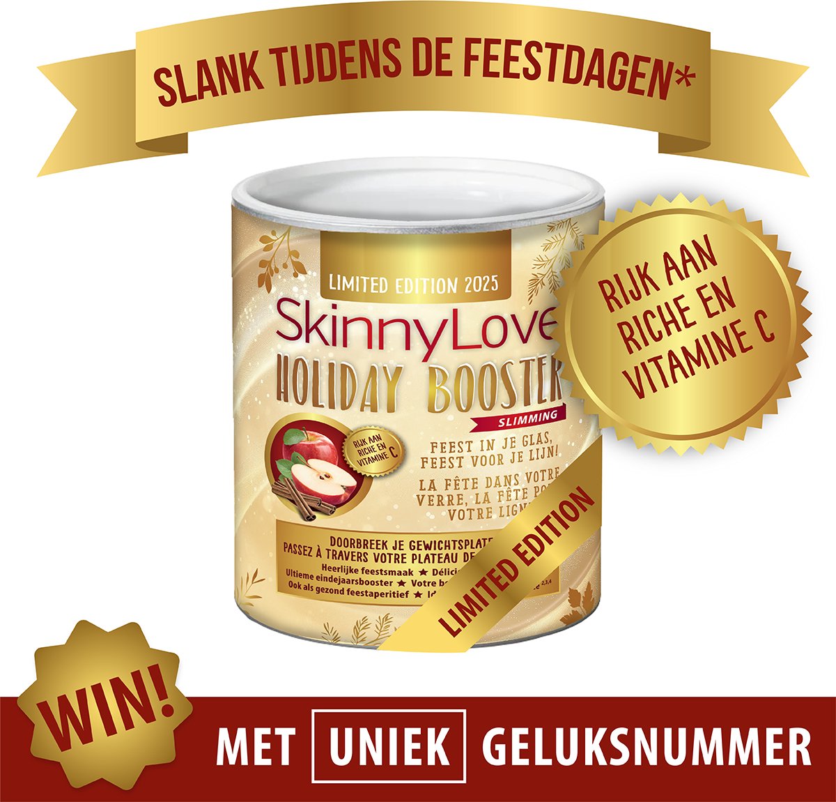 Goedkoopste SkinnyLove - Holiday Booster