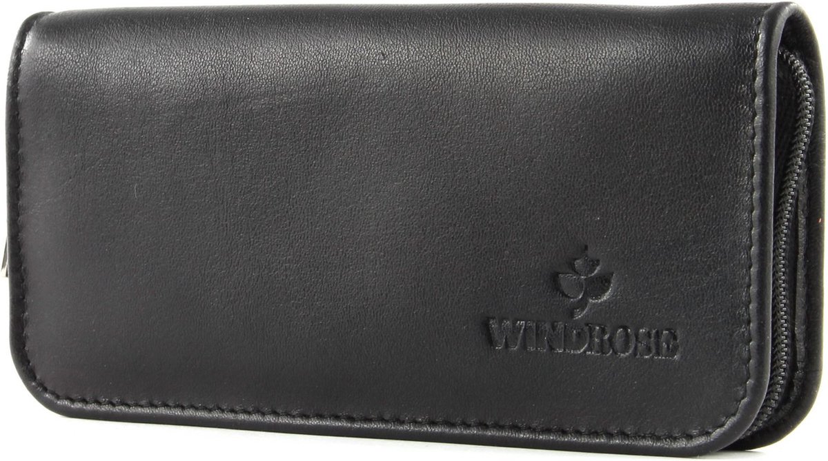 Windrose Manicure Rits etui 5 Delig Zwart