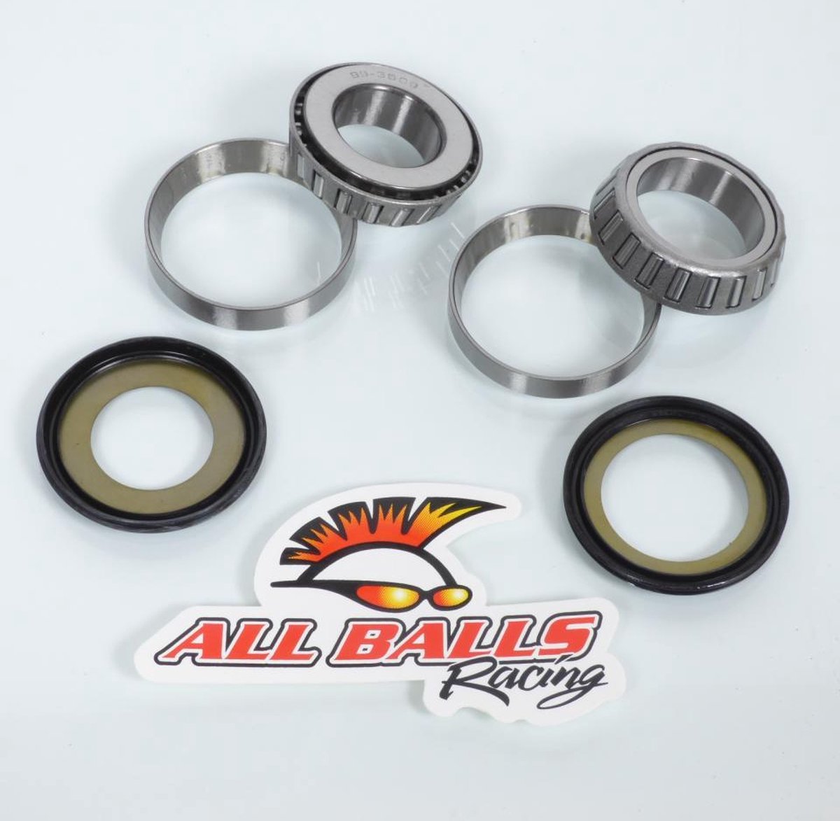 alle kogels stuurlagerset voor motor yamaha 250 sr 1980 tot 1982 22-1007 nieuw