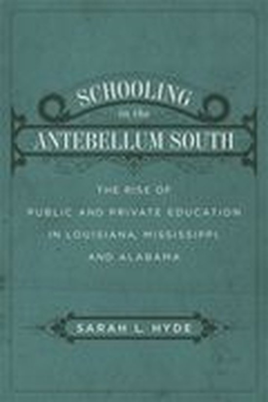 Schooling in the Antebellum South - cover