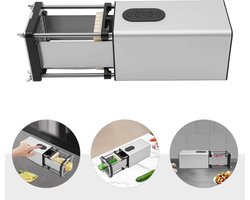 Mygroot - Elektrische multifunctionele frietmachine - Elektrische aardappelsnijder - Elektrische frietsnijder voor keuken - Groene sijnder .