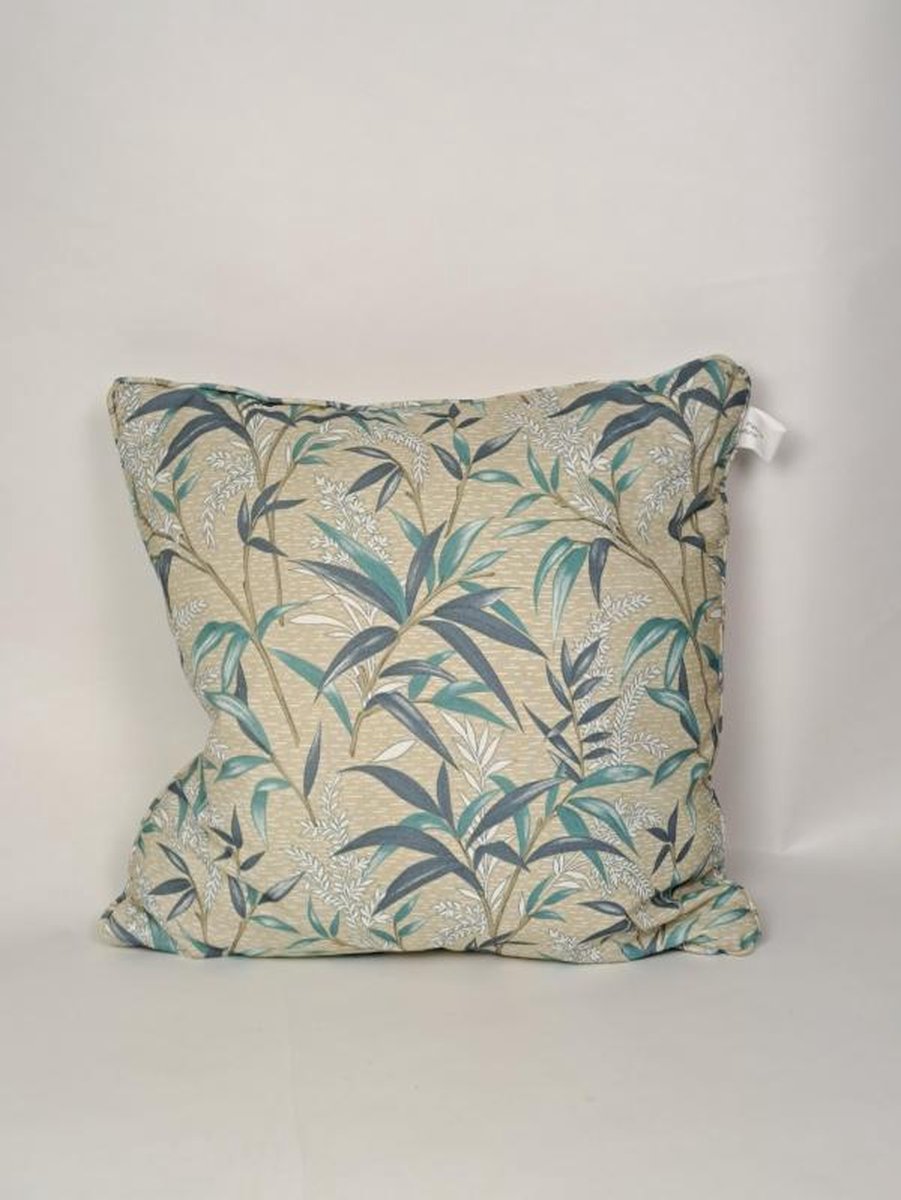 Madison Home Madison sierkussen 45x45cm Palma Natural Blauw