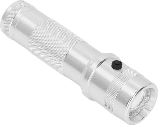 10 Verschillende Kleuren Zaklamp, 10 Kleuren In 1 Fase Zaklamp Zilver Rgb Kleur Veranderende Led Zaklamp Ipx4 Waterdicht Meerkleurig