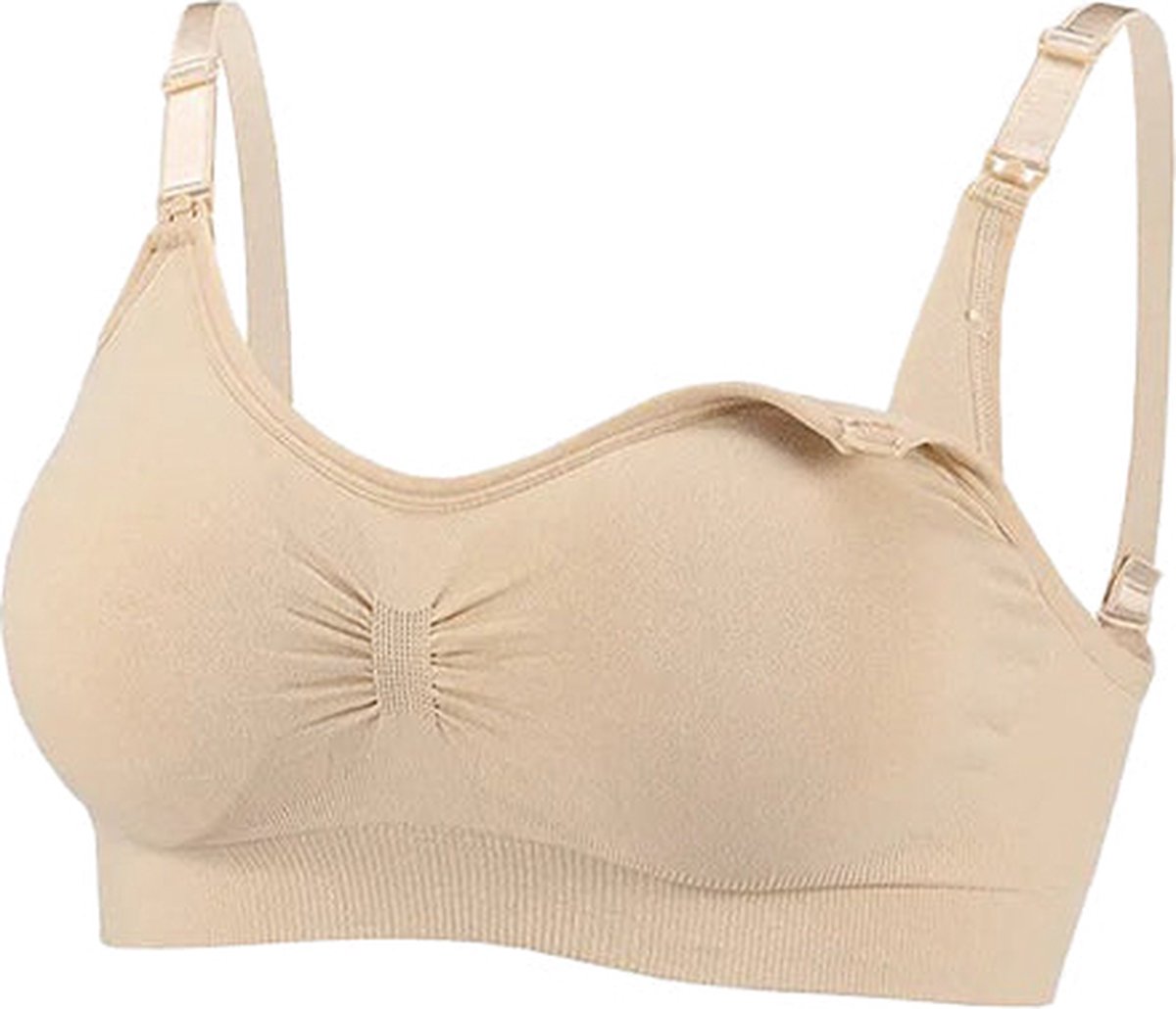 ATTREZZO® Voedingsbh - 75B - 75C - Beige - Zonder Beugel