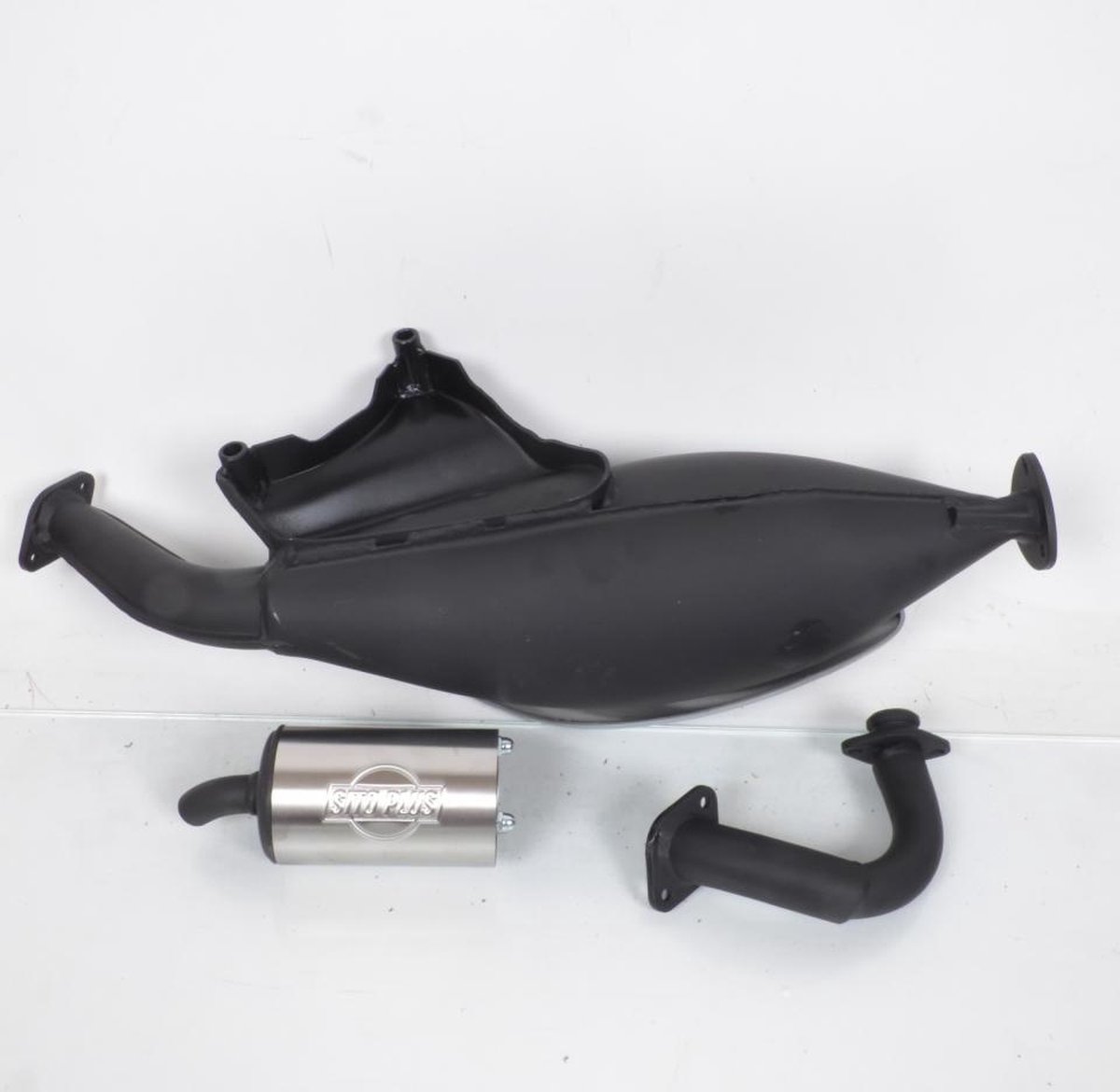 nieuwe sito uitlaatdemper voor piaggio 50 nrg mc3 pure jet scooter