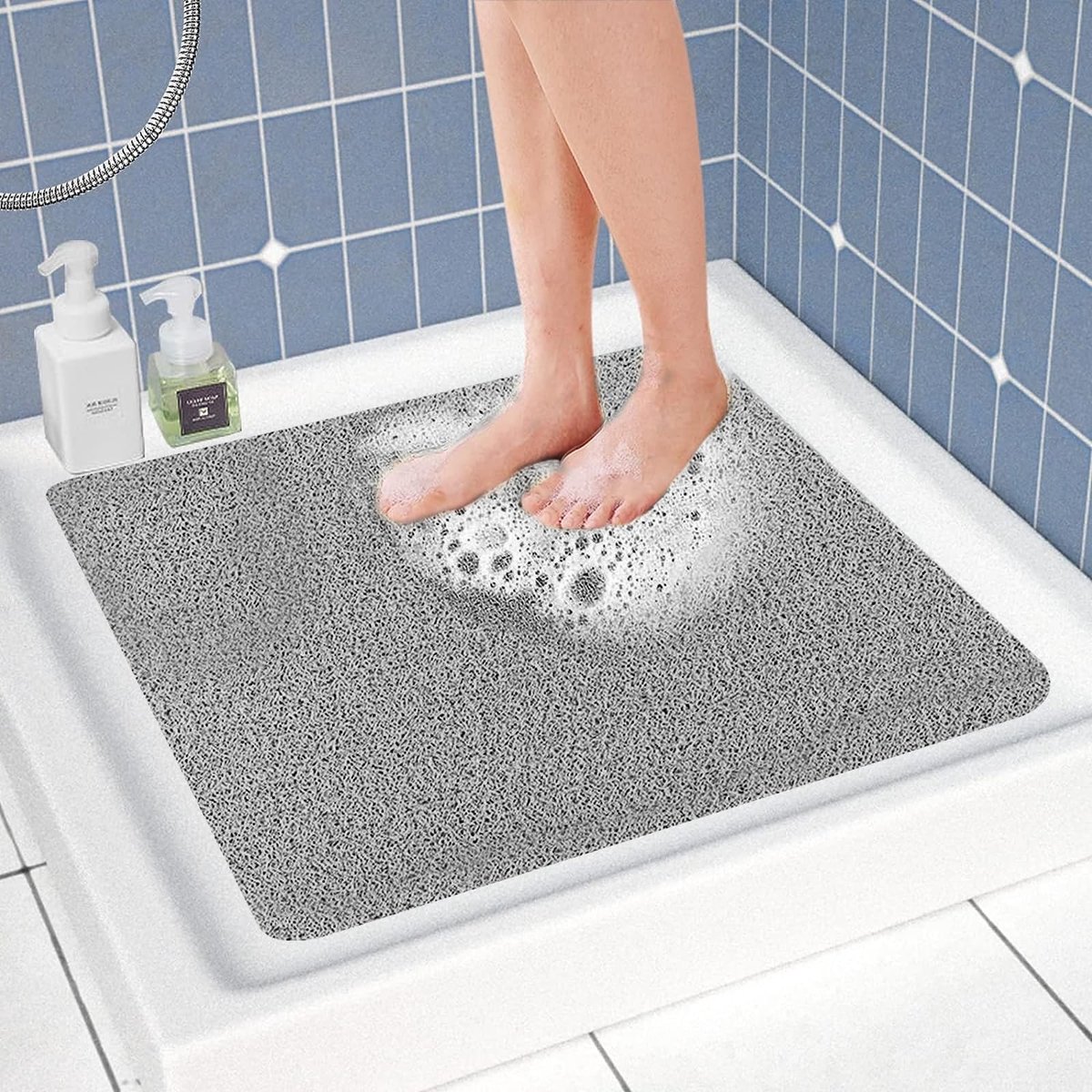 La'Moussawi ® Veiligheid en Comfort Antislip Douchemat met Sneldrogende Eigenschappen