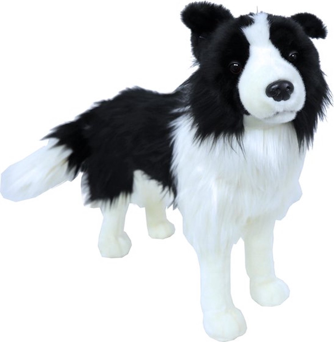 Boony Natural Decoration Border Collie pluche staand, 53 cm