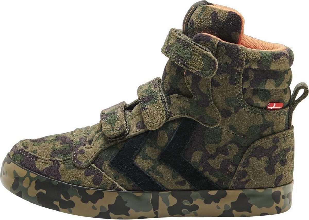 hummel Stadil Camo Jr Sneakers Kinderen - Groen | bol.com