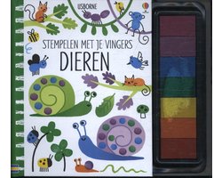 foto van Stempelen met je vingers 1 - Stempelen met je vingers - Dieren