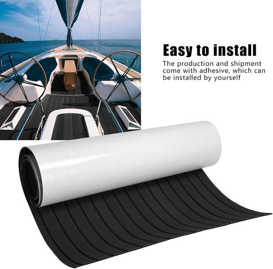 240 x 900 cm x 6 mm teak EVA-schuim boot, bruin jachtdeck vloerbedekking mat, tapijt, zelfklevend, antislip onderleggers 240 x 900 cm x 6 mm teak EVA-schuim boot, bruin jachtdeck vloerbedekking mat, tapijt, zelfklevend, antislip onderleggers