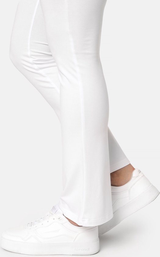 Bellivalini Dames Yogabroek - Sport - Vrijetijdsbroek - Lang - Viscose - Sportbroek - BLV-BLV50-282-YPF - Wit - XS van Bellivalini — afbeelding 2