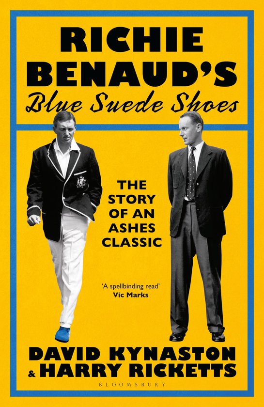 Richie Benaud’s Blue Suede Shoes - cover