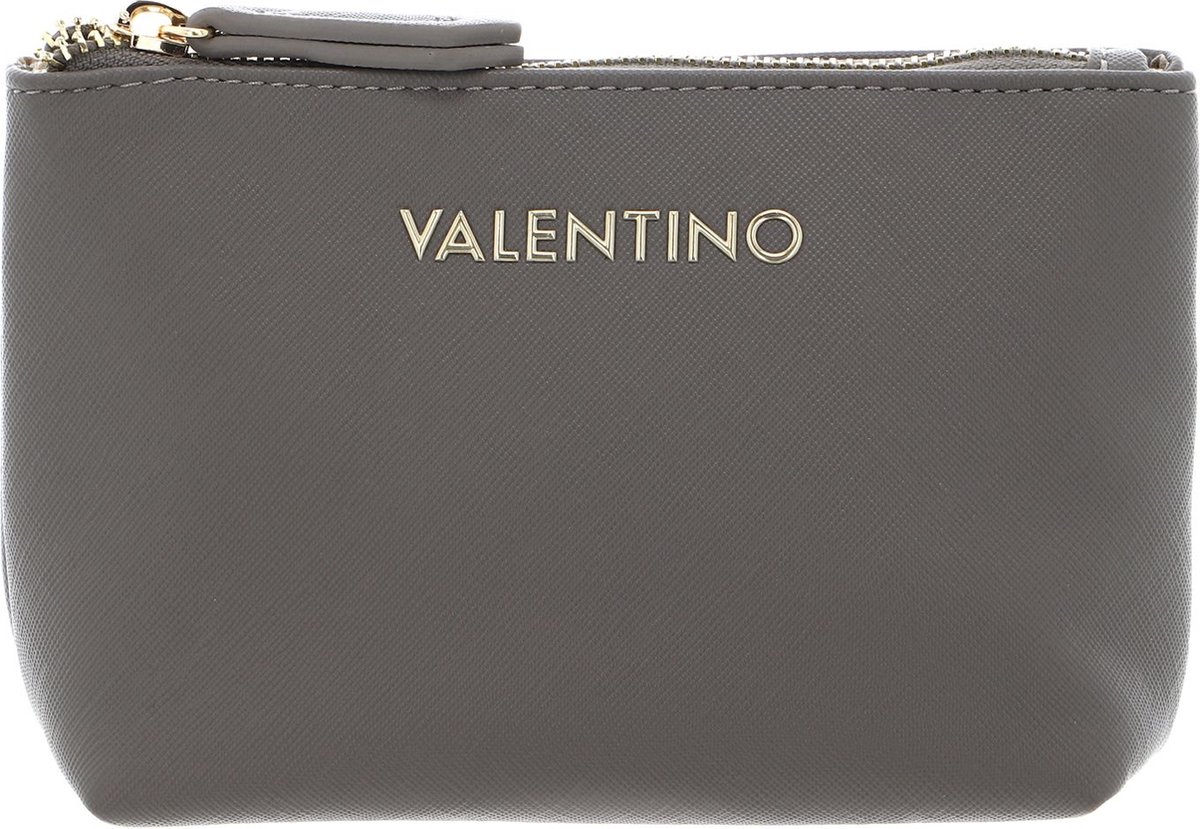VALENTINO Toilettas Zero Re Soft Cosmetic Case Grigio Grijs