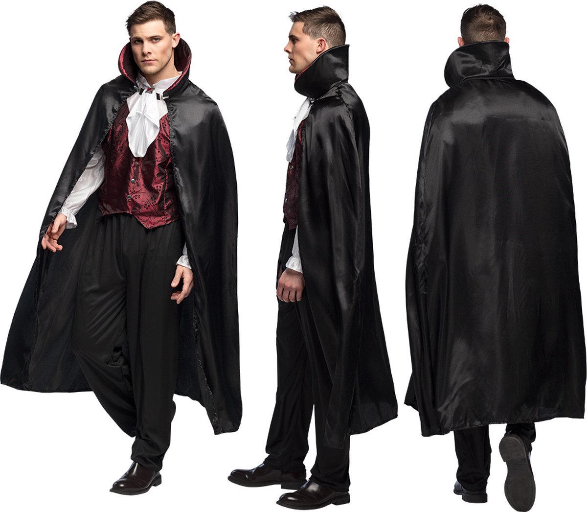 Cape Médiévale Pour Adulte Unisexe En Daim Vintage à Capuche