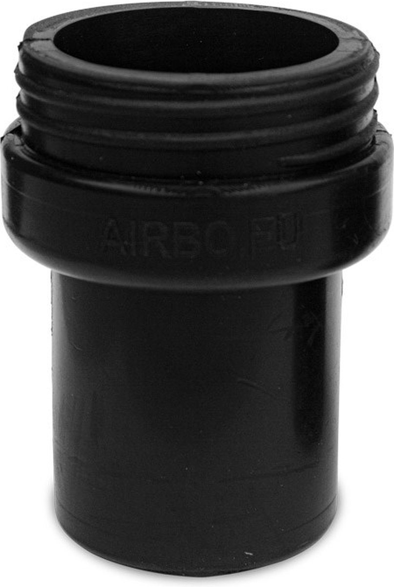Airbo Rubberen verloop adapter Ø 32-38 mm zwart