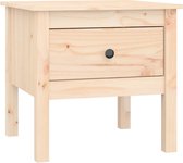 vidaXL Table d'appoint 50x50x49 cm Bois de pin massif - Table d'appoint - Tables d'appoint - Table d'appoint - Table basse