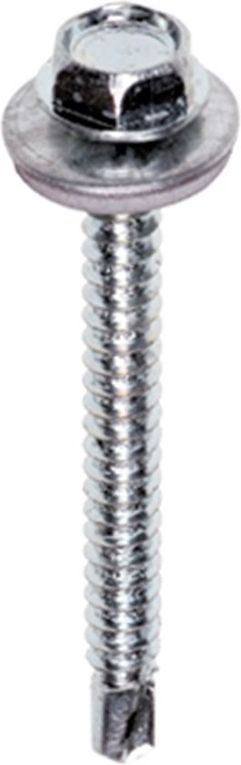 ASF Fischer boorschroef 6,3x63mm - met ring - zeskantkop - verzinkt ...