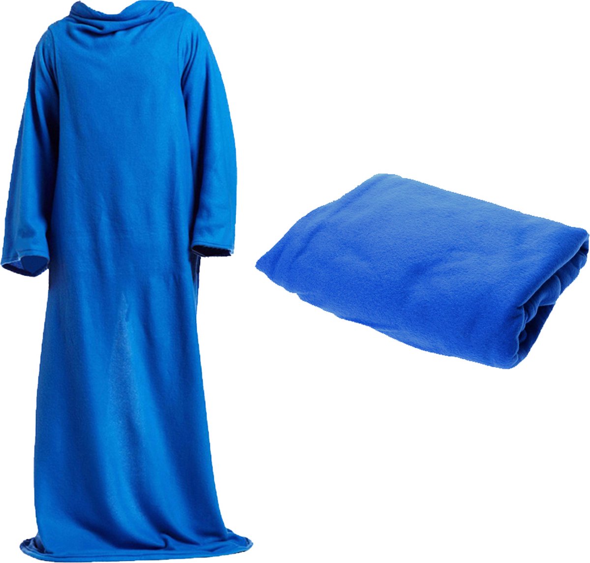 Fleece Deken met Mouwen