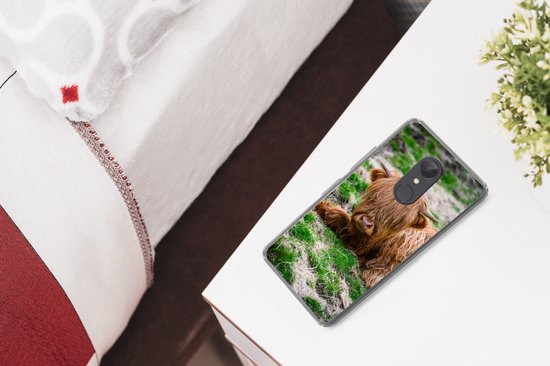 Coque Xiaomi Redmi 5 - Highlander écossais - Foin - Herbe - Coque de téléphone en Siliconen