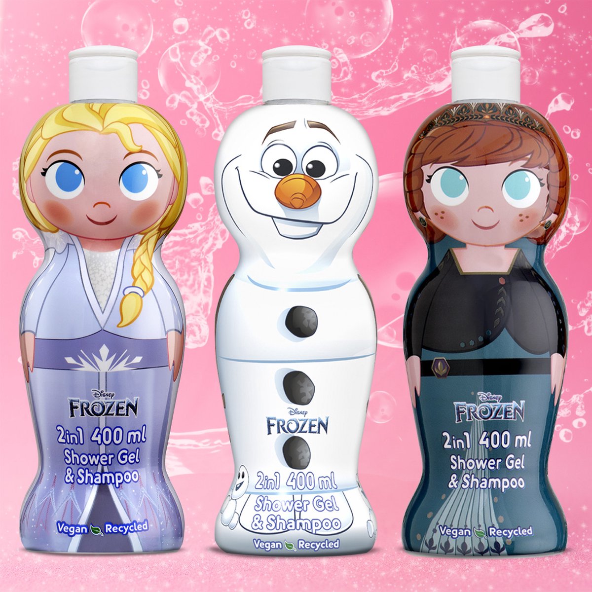 2-in-1 Gel et shampooing Frozen Elsa Enfant (400 ml) - Cdiscount