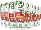 Bol.com Cif CleanBoost Power & Shine Keuken Ecorefill Capsules - 10 x 70 ml - Voordeelverpakking aanbieding