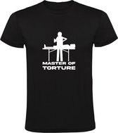 Beste fysiotherapeut Heren T-shirt | beroep | werk | therapie | specialist | behandeling | meester | grappig | Zwart