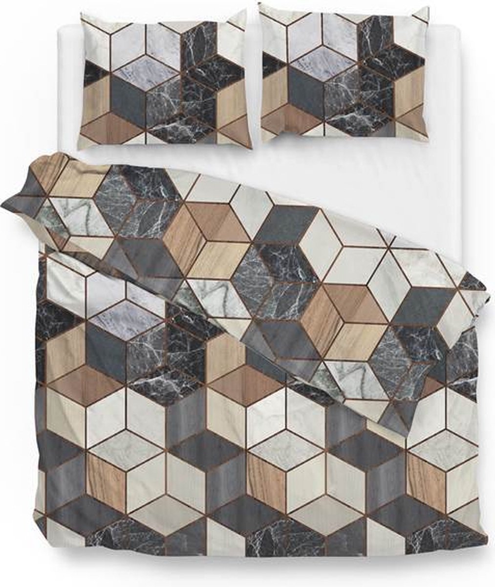 Zo!Home Timo Dekbedovertrek - Extra breed - 260x200/220 cm - Multi