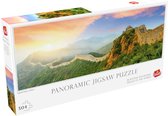 Panorama Puzzel - Grote Muur, China - 504 stukjes - 660 x 237 mm