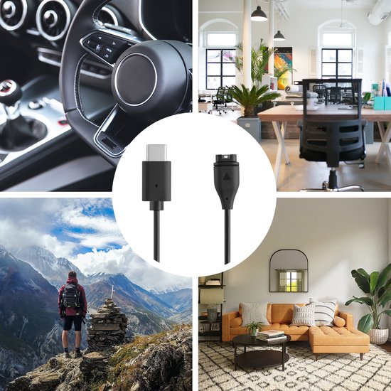 Opladen USB-kabel voor HW12 HW16 Smart Horloge 2 Pin Sterke Magnetische Zuig Charger Kabel
