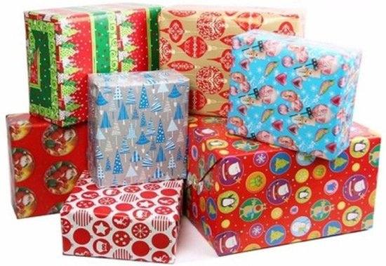 Papier-cadeau - Papier d'emballage - Papier-cadeau 200 x 70 cm Kids - 5  rouleaux, Hobby et loisirs