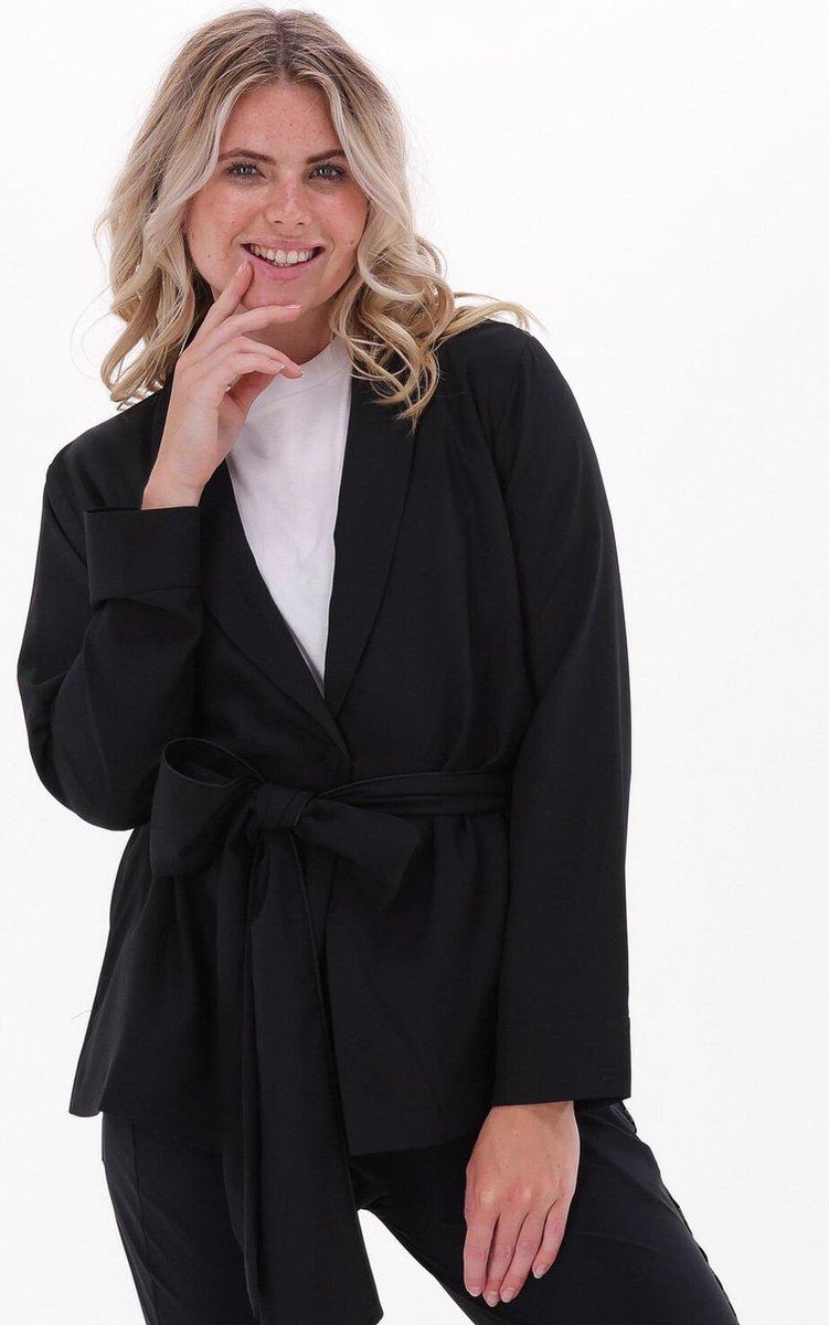 10days Belt Wrap Blazer Blazers Dames - Zwart - Maat XL