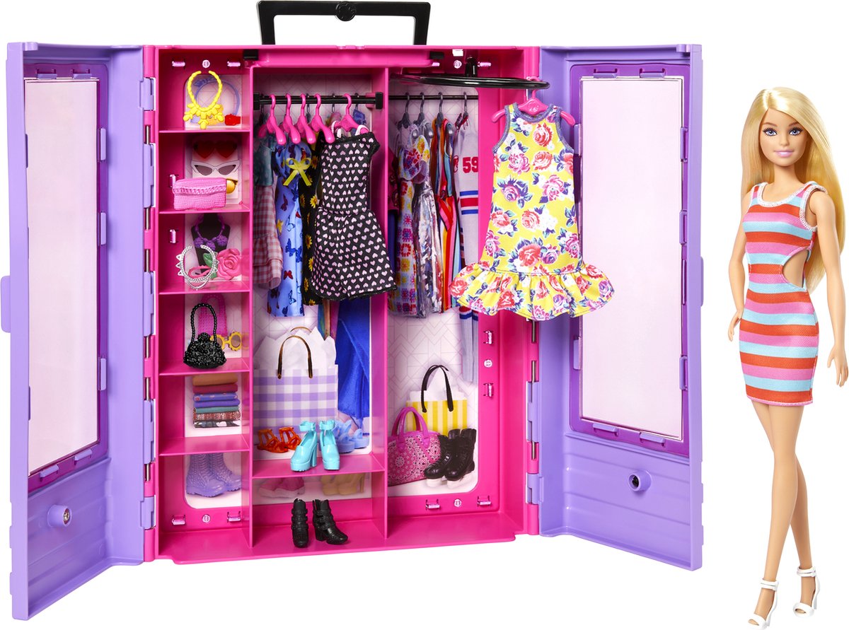 Barbie Super Kledingkast - Pop | bol.com