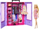 Barbie Super Kledingkast - Barbiepop - Barbie kleertjes