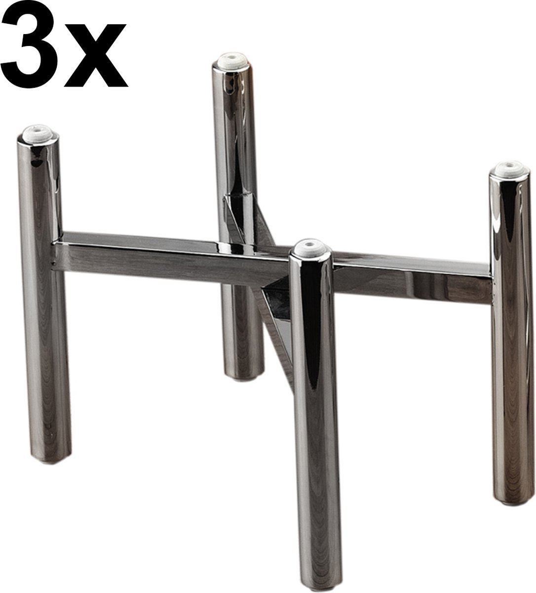 (3 stuks) Buffetstandaard - Hoogte: 17 cm | GGM Gastro