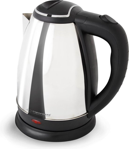 Esperanza Waterkoker Tugela Zilver Glanzend - 1,8 L - 2200W