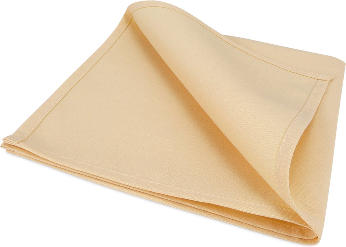 Treb Horecalinnen Servetten 10 stuks Buttermilk 51x51cm - Treb SP