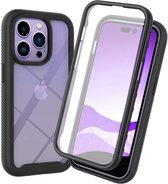 Just in Case 360 Full Cover Defense Case hoesje voor iPhone 14 Pro - zwart