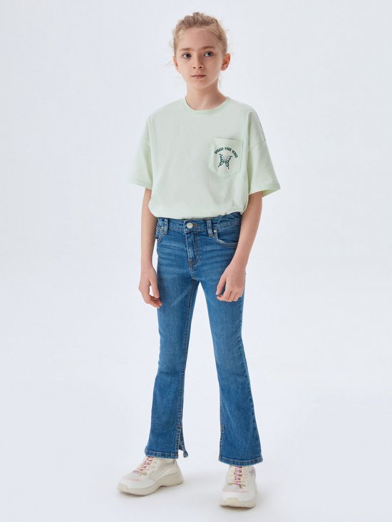 LTB Jeans Rosie G Meisjes Jeans - Donkerblauw - 8 jaar | bol.com