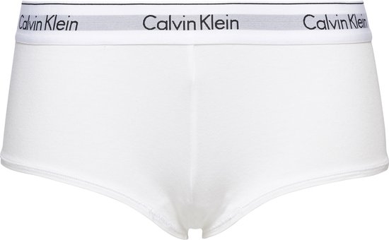 Calvin Klein - Homme - Caleçon boxeur en coton moderne - Blanc - L
