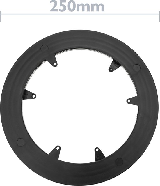 Draaischijf 360° 250 Mm – 30 Kg Belastbaar, Met Kogellagers, Ideaal Voor Tv, Monitor En Keukenapparatuur