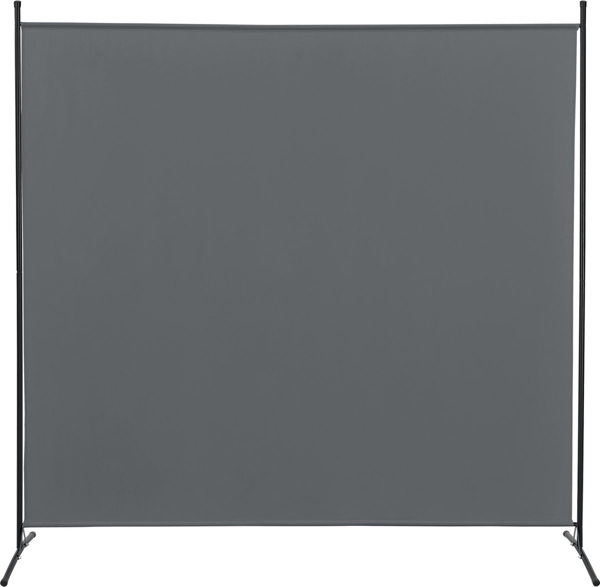 Tuinscherm Tarazona scheidingswand 175x176 cm donkergrijs