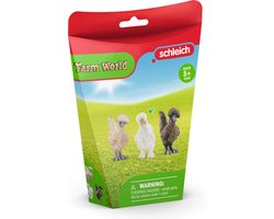 foto van schleich FARM WORLD Kippenvrienden - Speelfigurenset - Kinderspeelgoed voor Jongens en Meisjes - 42574