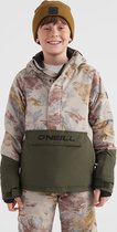 O'Neill - Hooded pullover ski-jack voor kinderen - Anorak - Licht camo - maat 140cm
