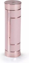 Magnet crush lenzen bakje | roze | lenzen bakje , spiegel, pincet, applicator en uitklapbare opbergbakje