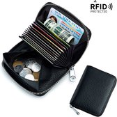 RFID Portemonnee - Kaarten & Munten - Zwart