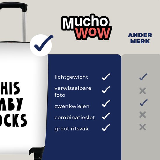 MIMUSELINA Wickeltasche & Baby-Reisetasche XL – Weicher Stoffkoffer Fürs Krankenhaus & Wochenendreisen