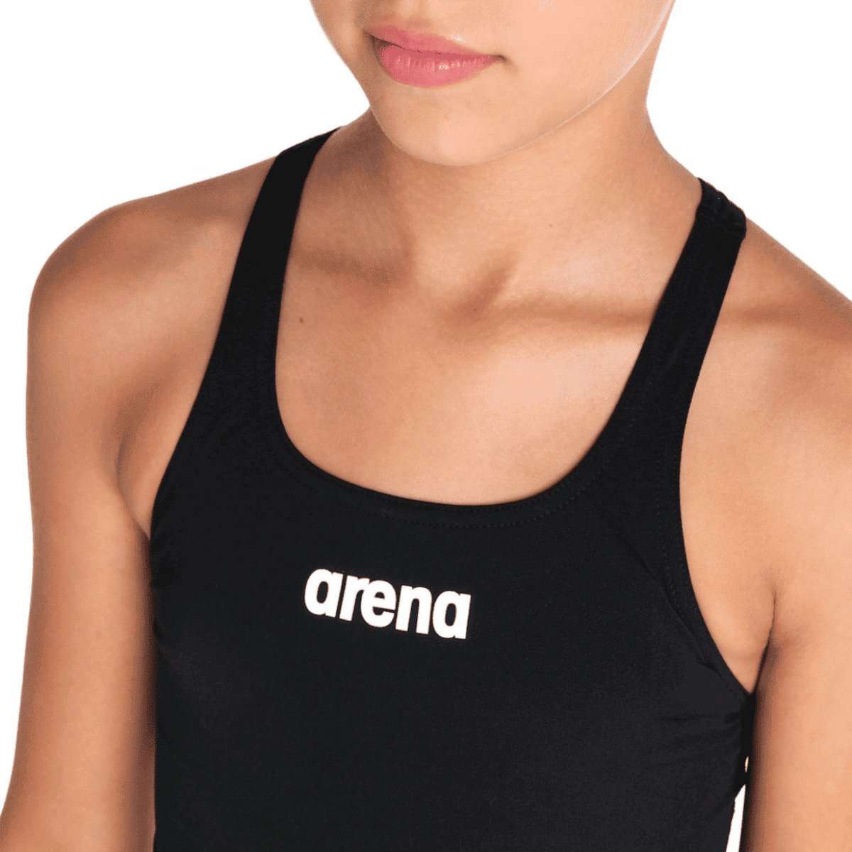 ARENA | G Team Swimsuit Swim Pro Solid black - white (Maat - 11) — afbeelding 11