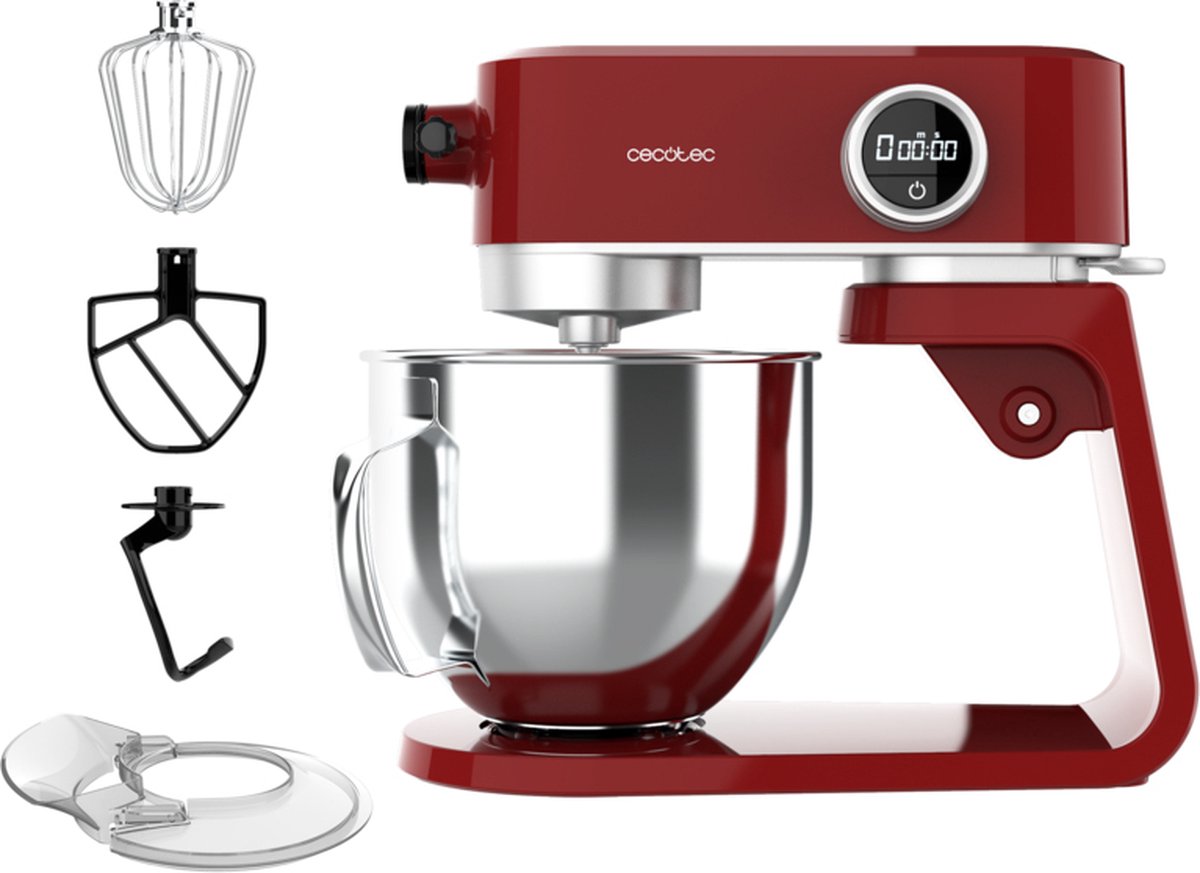 Blender en Deegmixer Cecotec Twist&Fusion 4000 Luxury Red