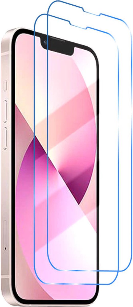 iPhone 13 Mini premium 2 stuks screenprotector - premium kwaliteit tempered glass - beschermlaag voor iPhone 13 Mini
